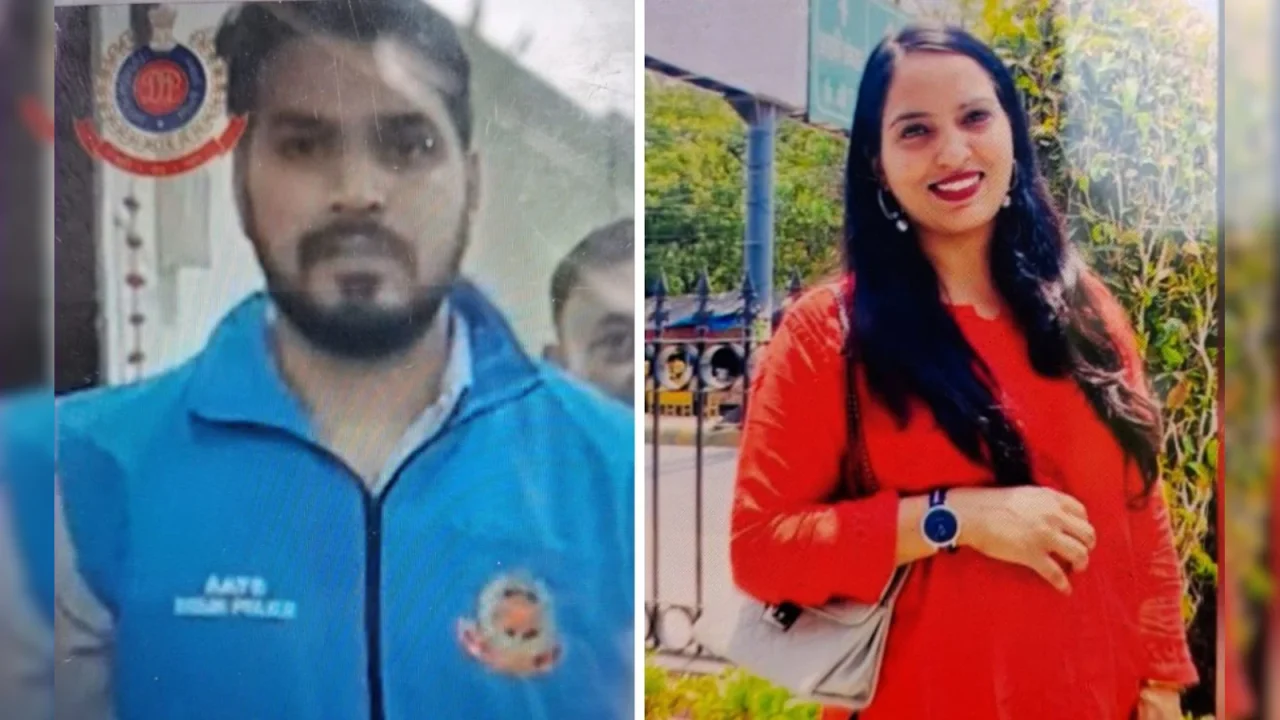 दिल्ली पुलिस कांस्टेबल पर पत्नी की गोली मारकर हत्या का आरोप, घटना सीसीटीवी में कैद