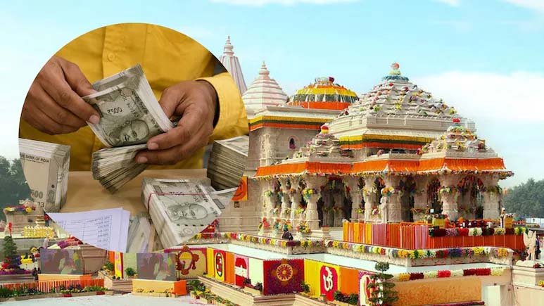कथित दान प्रबंधन मामले में रिपोर्ट की गई SIT जांच से संबंधित अयोध्या के श्री राम जन्मभूमि मंदिर की प्रतीकात्मक तस्वीर।